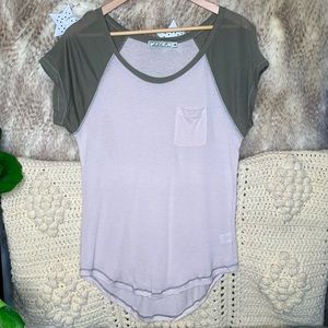 Tilly’s Chloe K Raglan Sleeve Pocket T-Shirt